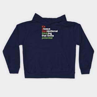 Convention Limits Potential Kids Hoodie